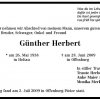 Herbert Guenther 1938-2009Todesanzeige